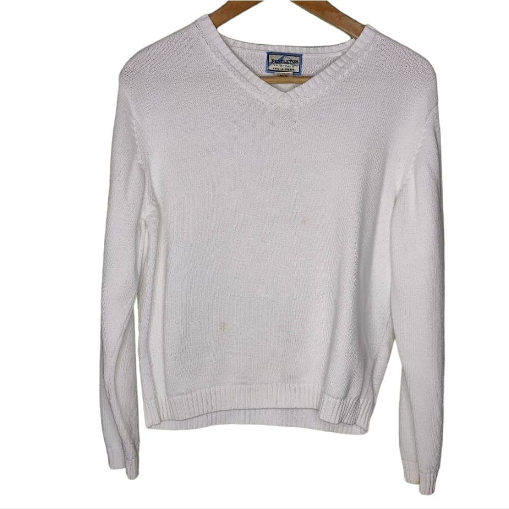Pendleton Vintage V-Neck Long Sleeve Sweater